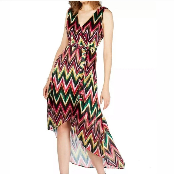 INC International Concepts Rainbow Maxi Dress NWT - Picture 1 of 5